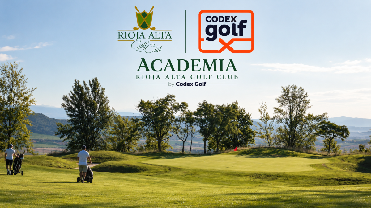 Rioja Alta Golf Club y Codex Golf unen sus fuerzas para impulsar una academia con vocación de referente en el norte de España